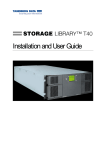 Tandberg Data StorageLibrary T40, LTO-3, 24 Slots