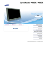 Samsung 400DX - 40" B2B LCD PID