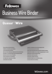 Fellowes Quasar Wire Binder