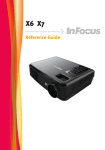 Infocus X6 data projector