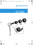 Sennheiser CX 400 Aqua