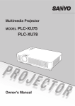Sanyo PLC-XU75 data projector