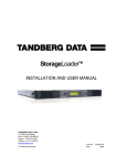 Tandberg Data StorageLoader LTO-2