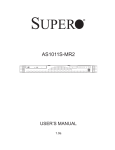 Supermicro A+ Server 1011S-MR2, Beige