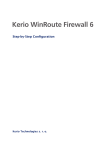 Kerio WinRoute Firewall 6 w/ McAfee AV 10 users SUB