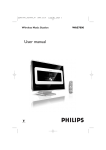 Philips WAS7000 Wireless Music Station