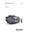 Philips AZ1826 MP3 CD Soundmachine