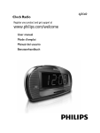Philips AJ3540 Big display Clock Radio