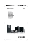 Philips DVD Micro Theatre MCD139B