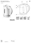 Philips Daily Collection HD4646/70 1.5 liter 2400 W Kettle