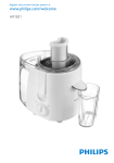 Philips Viva Collection Juicer HR1851/00