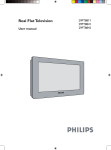 Philips 29PT8811 29" real flat 100Hz TV