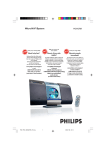 Philips MCM276R MP3/WMA Micro Hi-Fi System