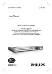 Philips DVD Player/Recorder DVDR3400