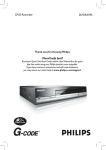 Philips DVDR3395 DVD Player/Recorder