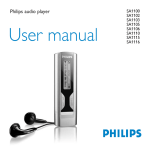 Philips SA1100 512MB* Flash audio player