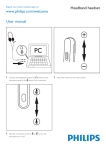 Philips SHM7405 PC Headset