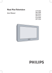 Philips 21PT5026 21" real flat TV