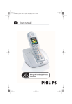 Philips Cordless telephone CD5301S