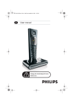 Philips Cordless phone answer machine ID9372B
