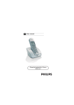 Philips Cordless phone answer machine CD1353S