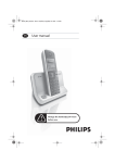 Philips SE4301S Cordless telephone