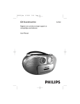 Philips AZ1022 CD Soundmachine