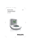 Philips AJ130 CD Clock Radio