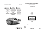 Philips AZ1123W CD Soundmachine