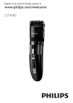 Philips Turbo vacuum beard trimmer QT4085