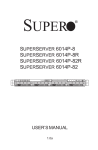 Supermicro SuperServer 6014P-8, Beige