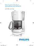 Philips N Coffee maker HD7448/70