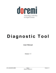 Diagnostic Tool User Manual