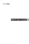 RX415 User`s Guide