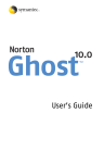 Norton Ghost 10.0 User`s Guide