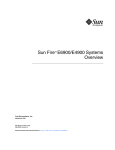 Sun Fire E6900/E4900 Systems Overview Manual