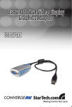 USB 2.0 to VGA Video Display Graphics Adapter