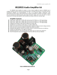 IRS2092S Audio Amplifier kit