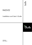 bullx R425-E2 Installation and User`s Guide
