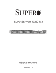 SUPERSERVER 1025C-M3