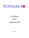 L2/L3 Switches System Configuration Guide