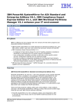 IBM PowerHA SystemMirror for AIX Standard and Enterprise