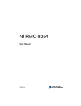 NI RMC-8354 User Manual