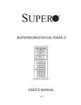 SUPERWORKSTATION 7045A-3 USER`S MANUAL