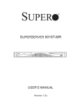 SUPERSERVER 6016T-MR