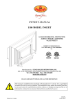 OWNER`S MANUAL 1100 MODEL INSERT