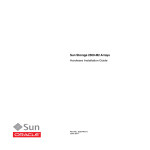 Sun Storage 2500-M2 Arrays Hardware Installation Guide