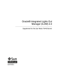Oracle Integrated Lights Out Manager 2.0 Supplement for the Sun
