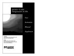 Quickie G-424 Tilt User`s Manual