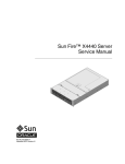 Sun Fire X4440 Server Service Manual